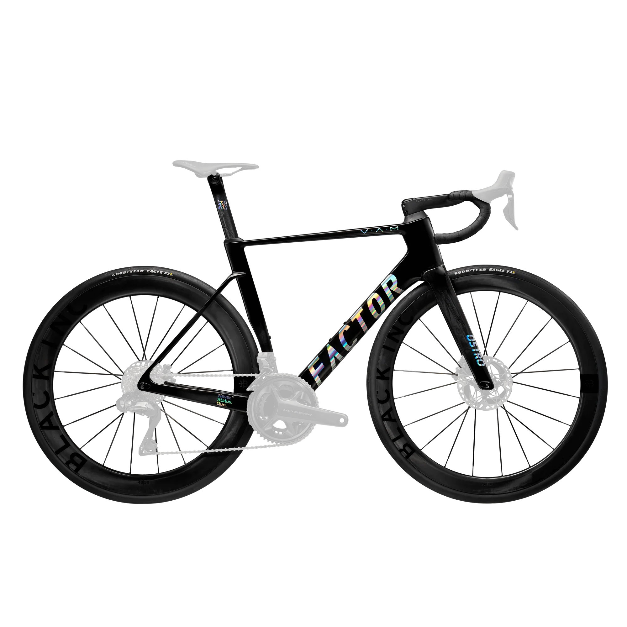 Factor Ostro VAM 2.0 Premium Package + Wheelset - Gloss Chrome