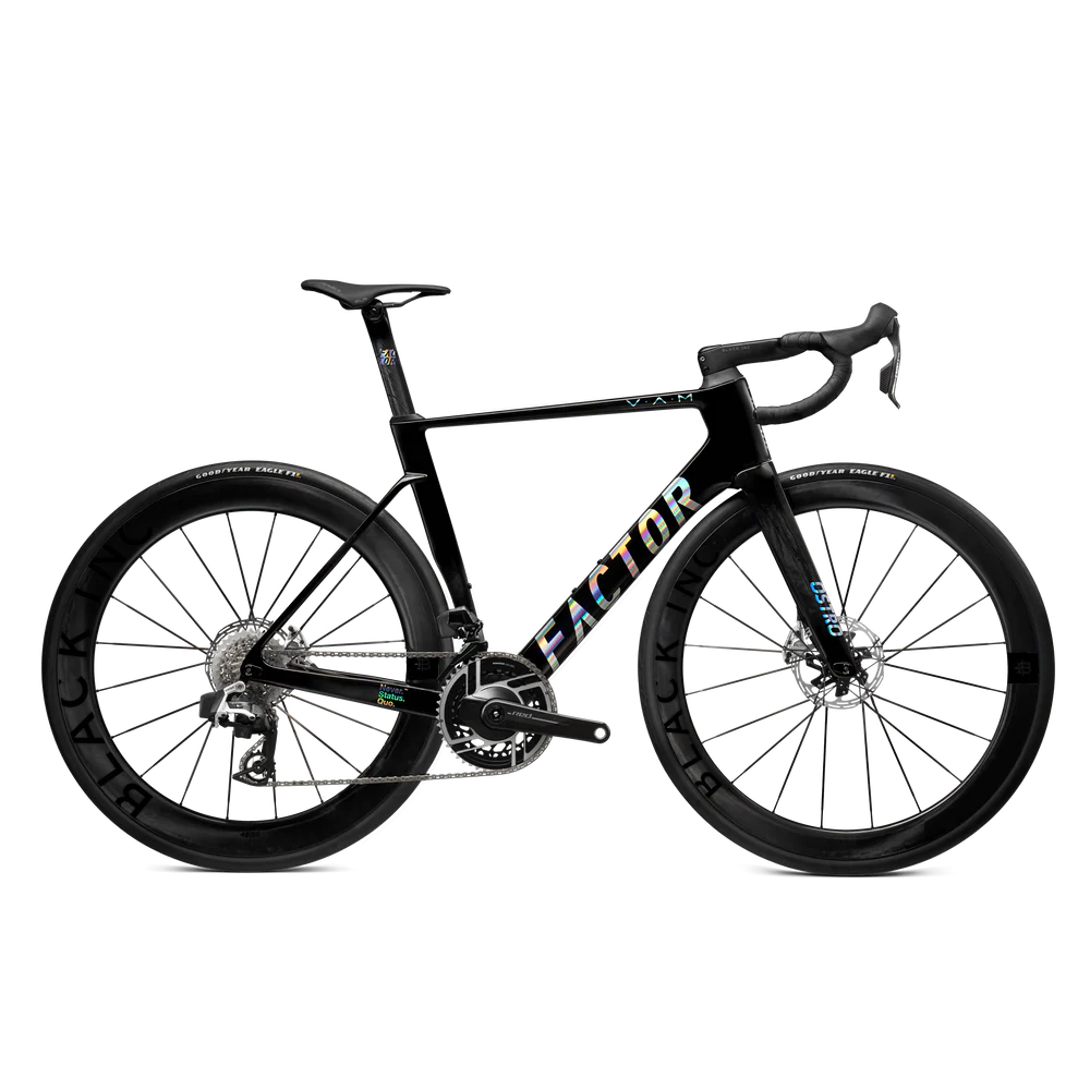 Factor Ostro VAM 2.0 Complete - SRAM Red +PM - Gloss Chrome