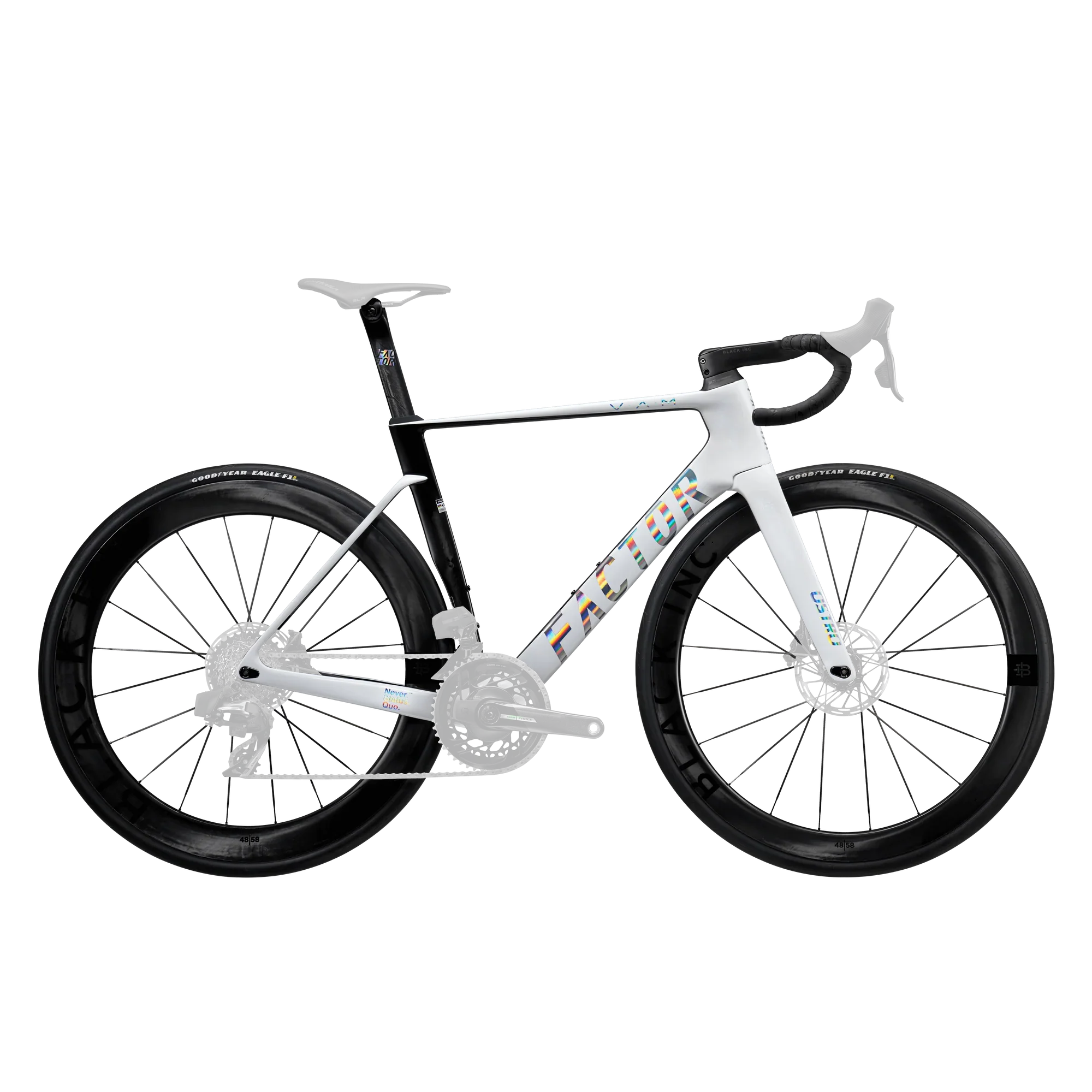 Factor Ostro VAM 2.0 Premium Package + Wheelset - White Chrome