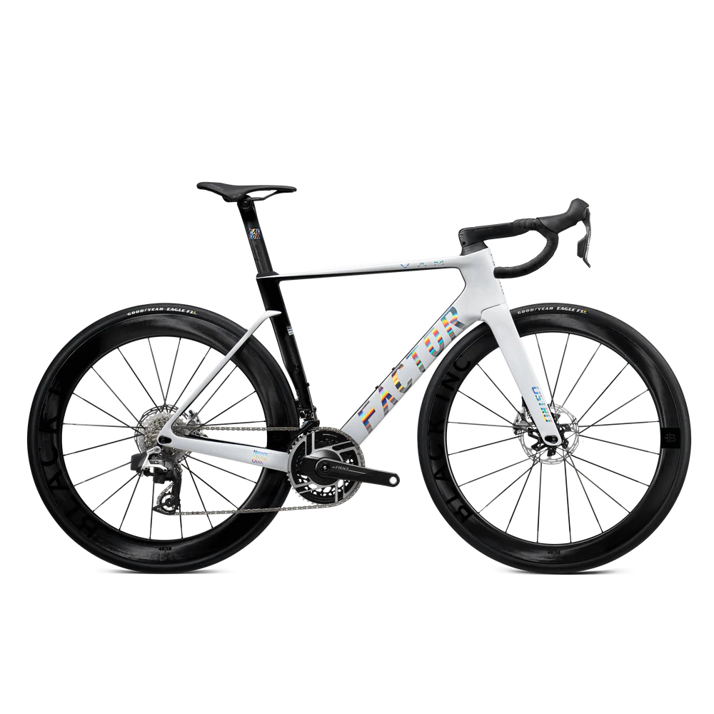 Factor Ostro VAM 2.0 Complete - SRAM Red +PM - White Chrome