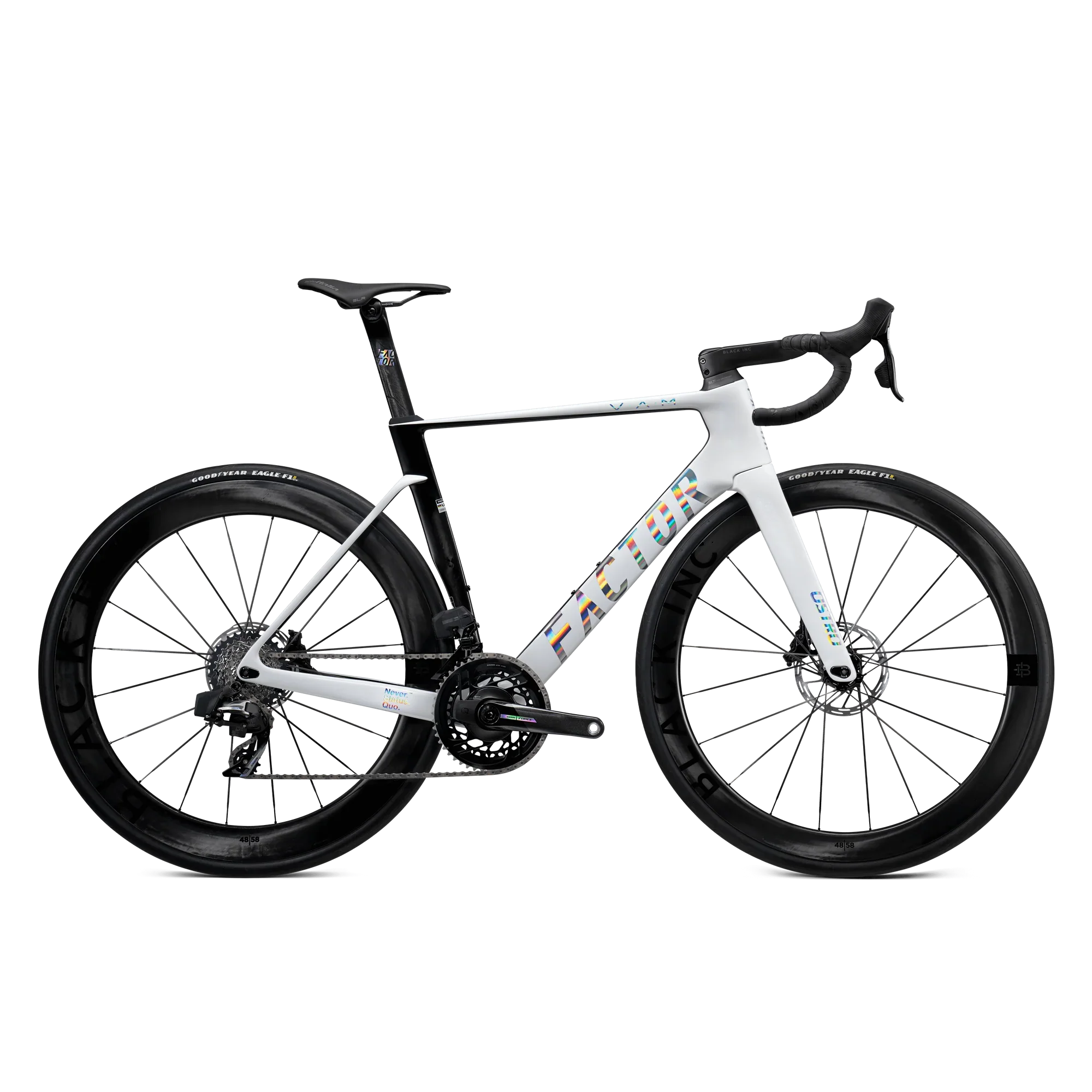 Factor Ostro VAM 2.0 Complete - SRAM Force +PM - White Chrome