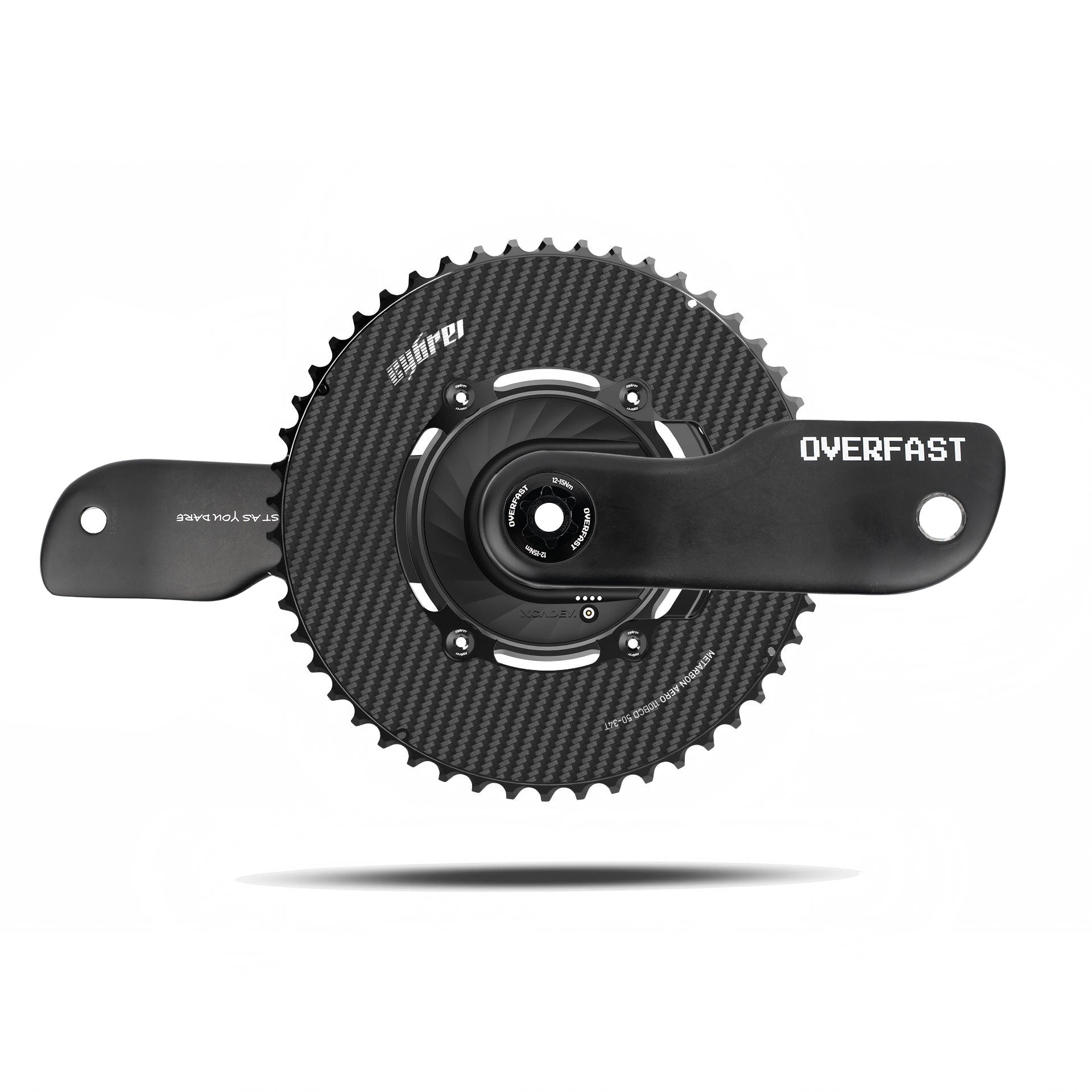 Overfast Aero Carbon Crank Assembly - 29mm DUB Spindle