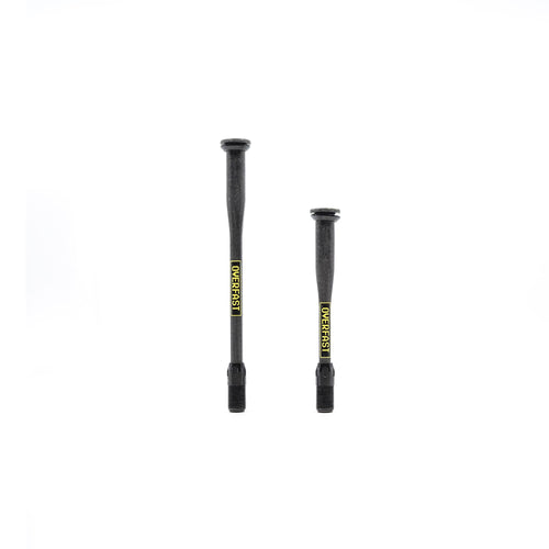 Overfast Ultralight Carbon Thru Axles - Black/Yellow