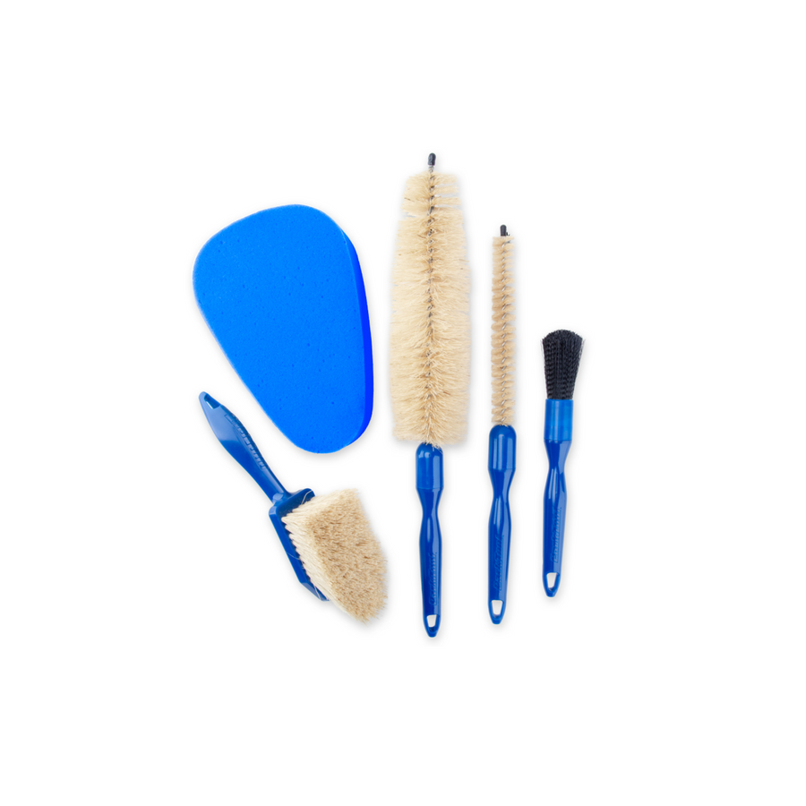 park-tool-bcb-5-professional-bike-cleaning-brush-set-contents