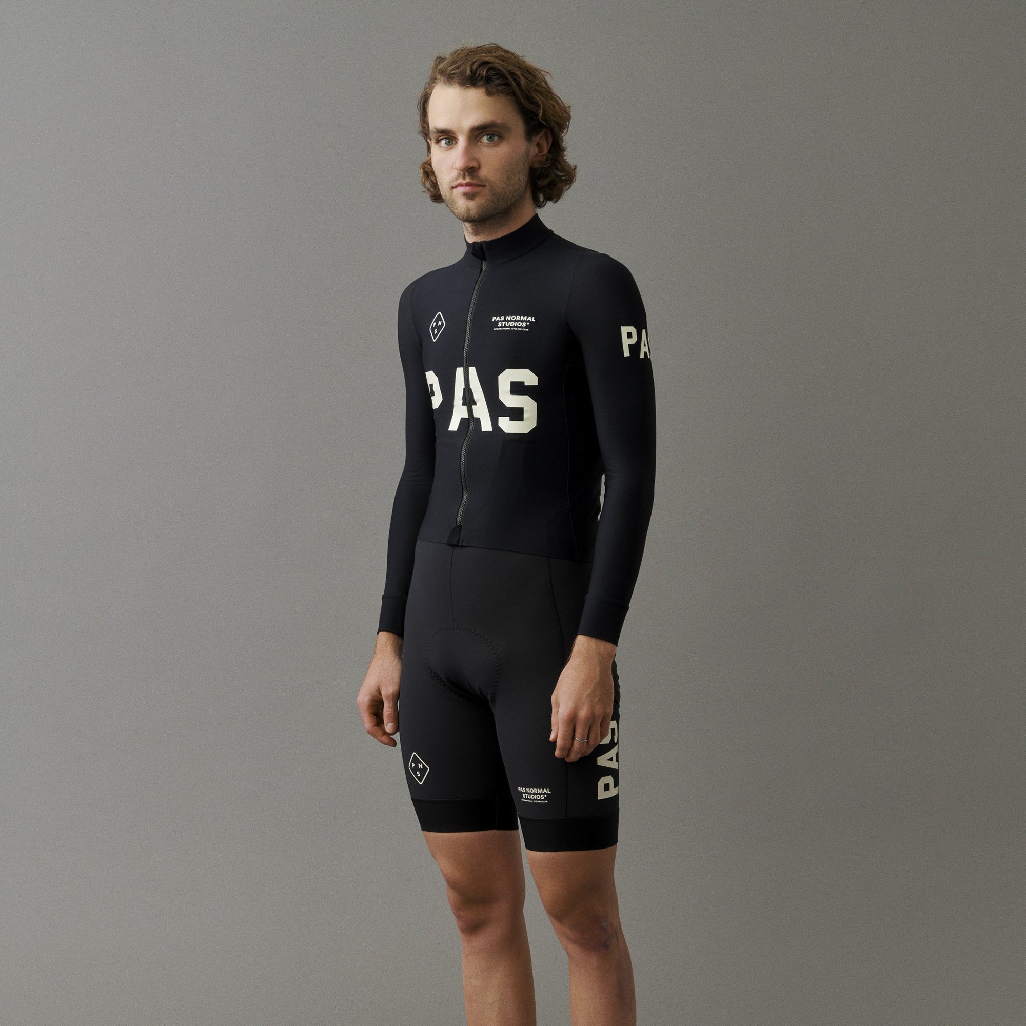 Pas Normal Studios PAS Long Sleeve Jersey - Black