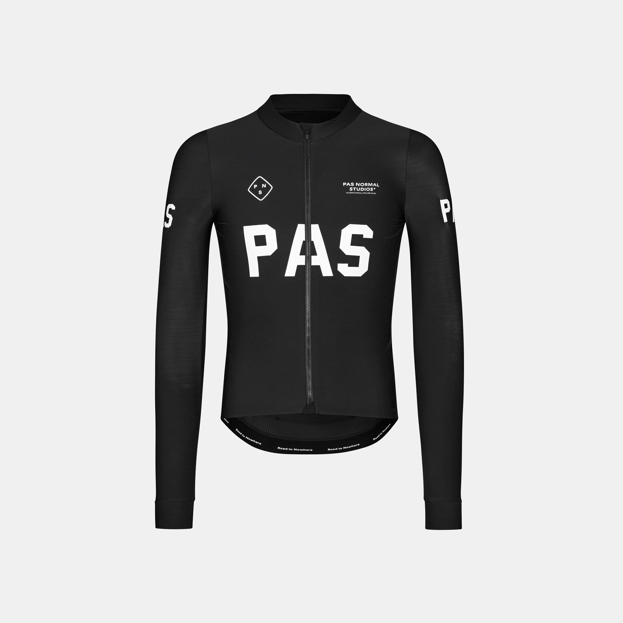Pas Normal Studios PAS Long Sleeve Jersey - Black