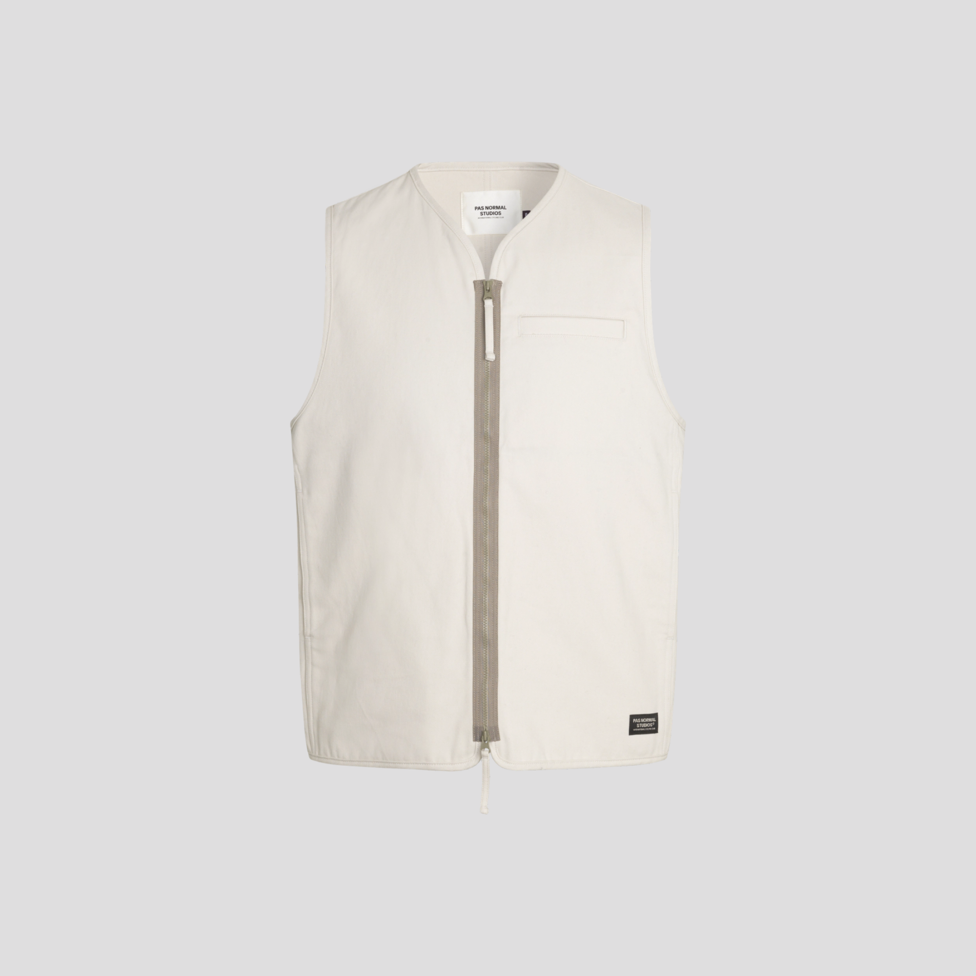 pas-normal-studios-cotton-twill-vest-limstone