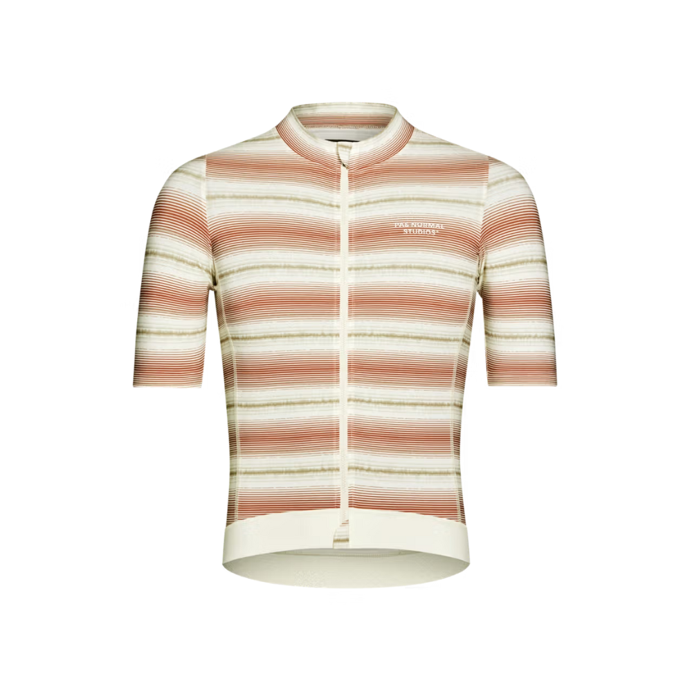 Pas Normal Studios Essential Jersey - Off White Stripe