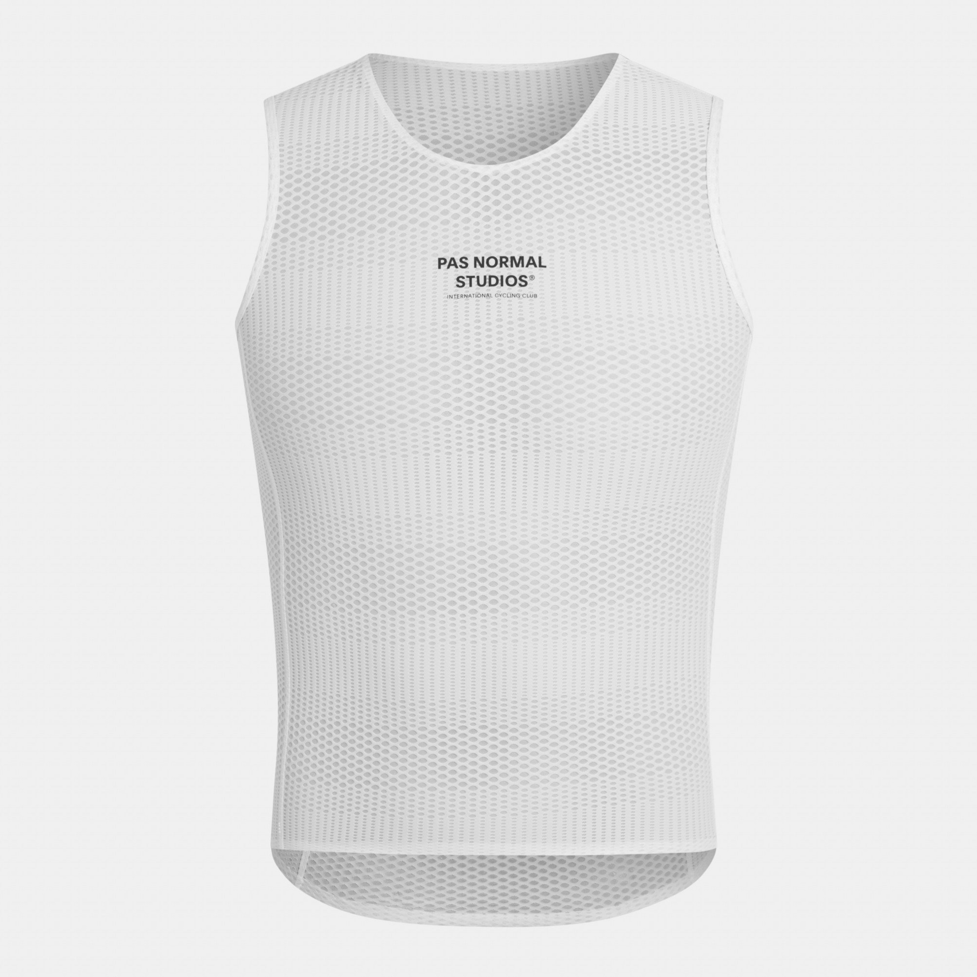 pas-normal-studios-mechanism-pro-sleeveless-base-layer-white-front