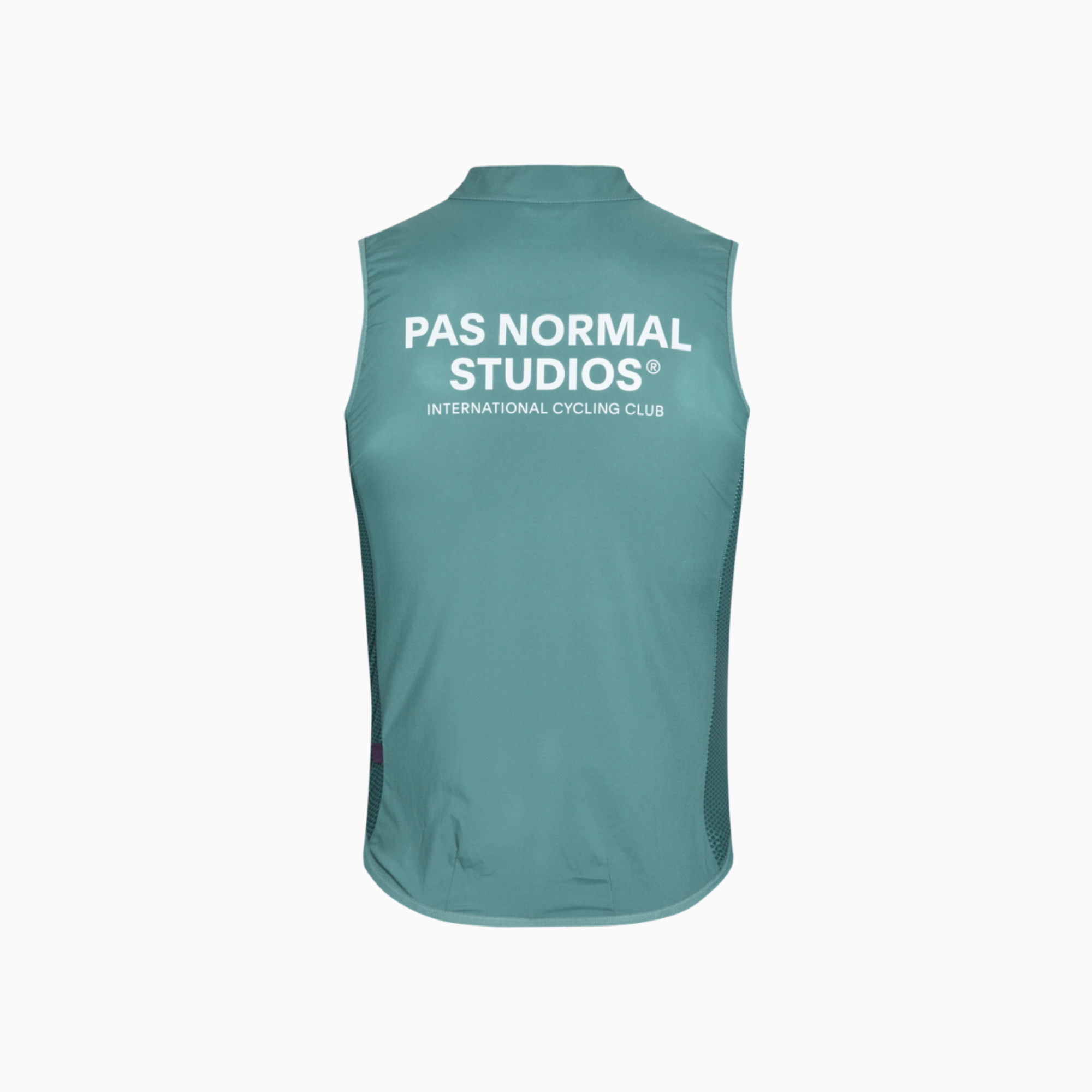 Pas Normal Studios Mechanism Stow Away Gilet - Grey Teal