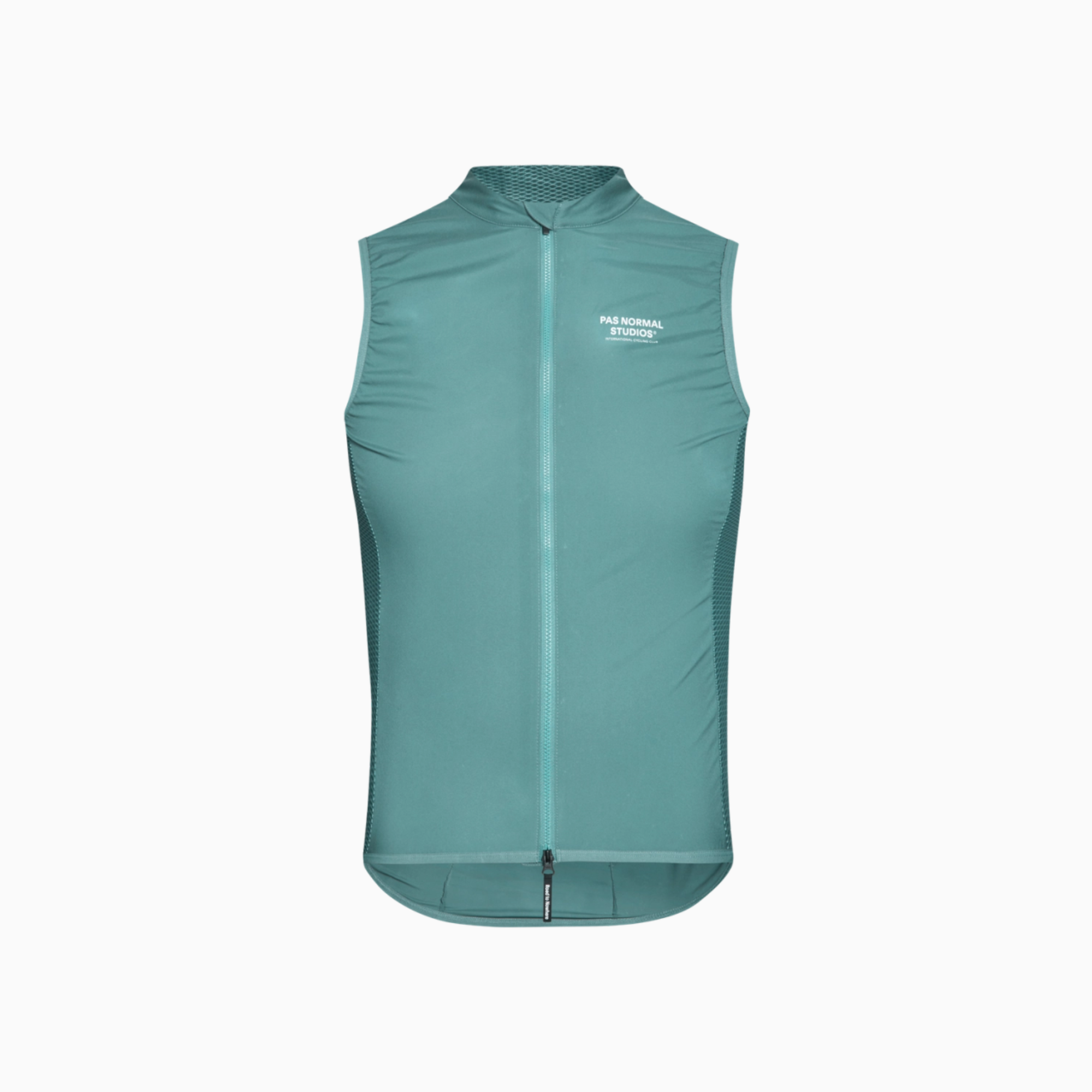 Pas Normal Studios Mechanism Stow Away Gilet - Grey Teal