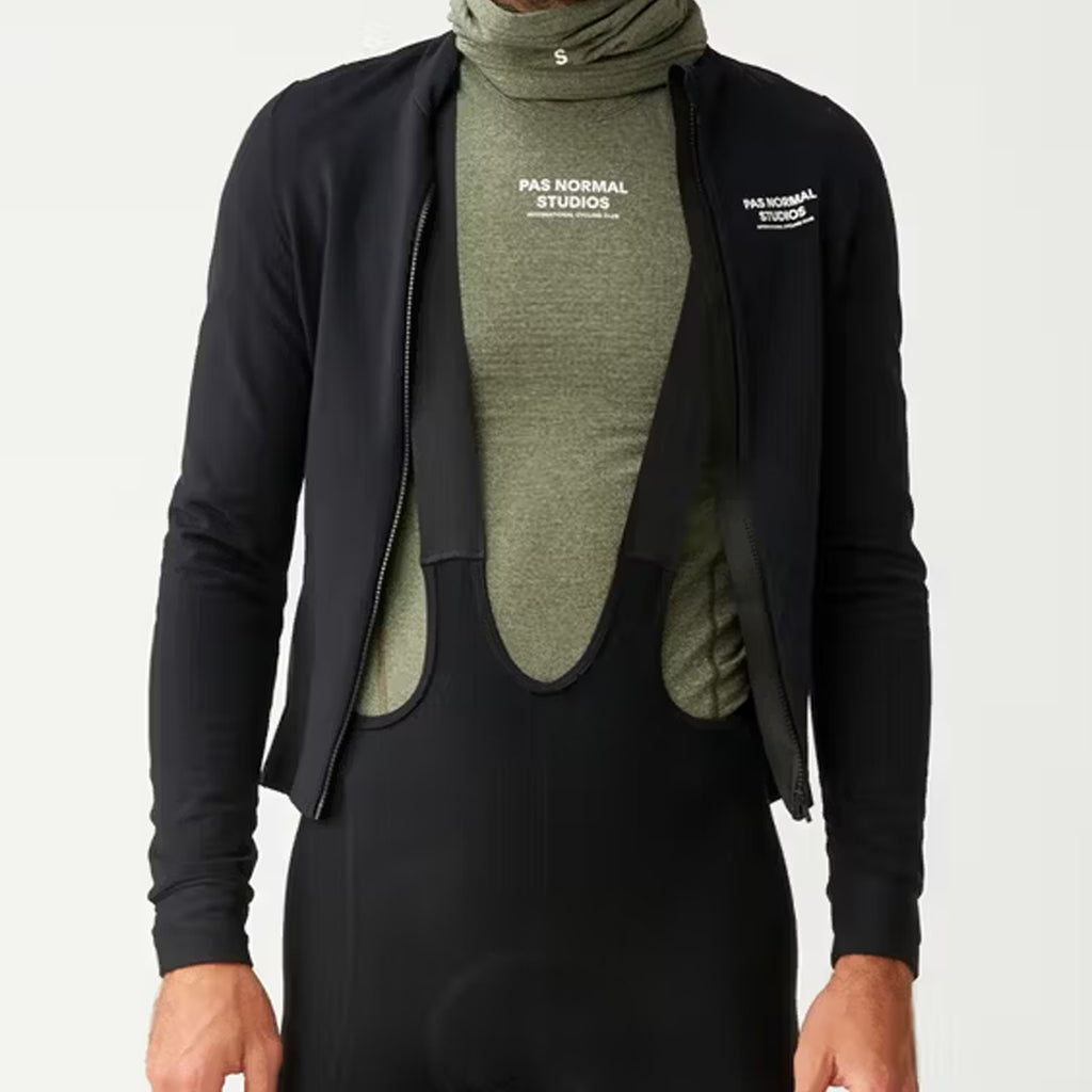 Pas Normal Studios Mechanism Thermal Long Sleeve Jersey - Black