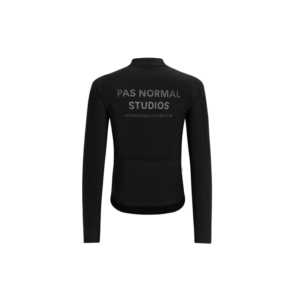 Pas Normal Studios Mechanism Thermal Long Sleeve Jersey - Black