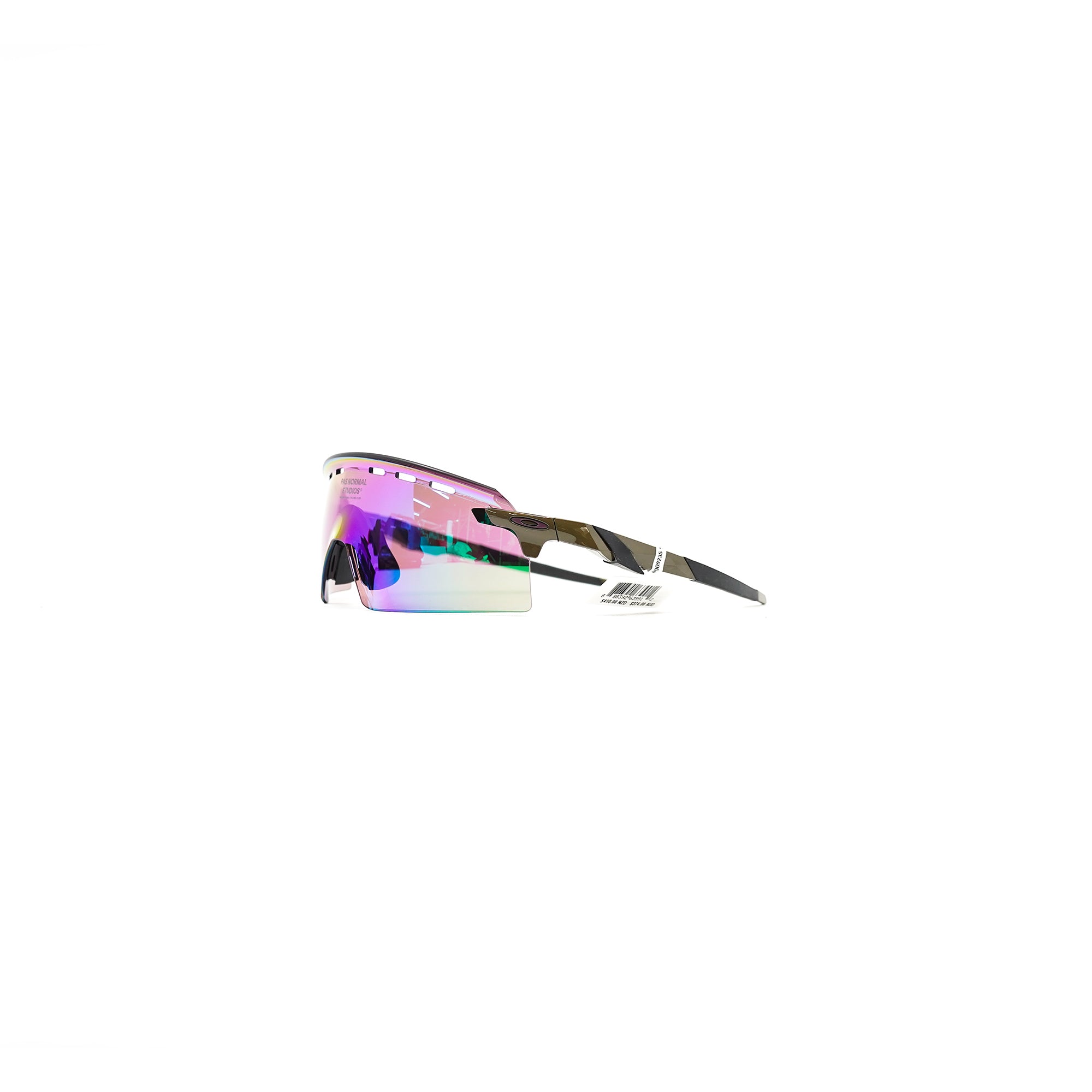 Pas Normal Studios x Oakley Encoder Strike Vented - PNS 黑橄榄色（Prizm Road Jade 镜片）