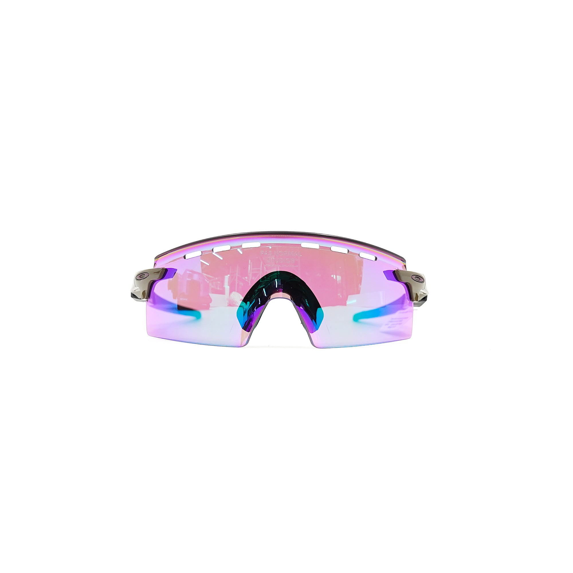 Pas Normal Studios x Oakley Encoder Strike Vented - PNS 黑橄榄色（Prizm Road Jade 镜片）