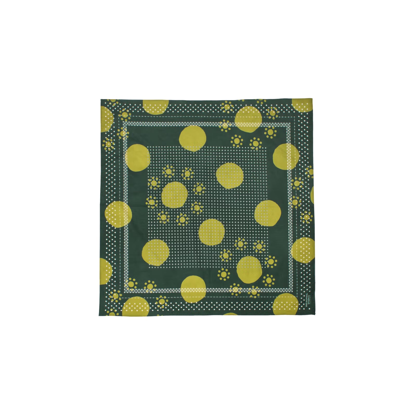 Pas Normal Studios Off-Race Bandana - Moss Green
