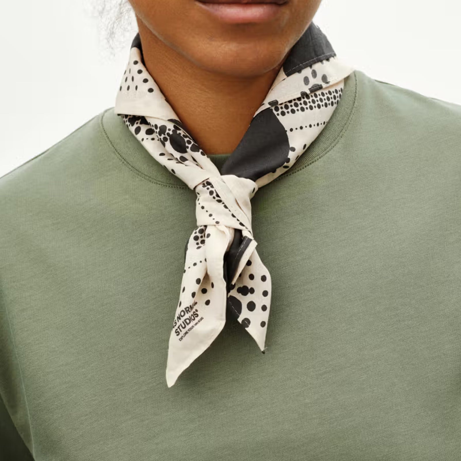 Pas Normal Studios Off-Race Bandana - Off White