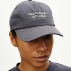 Pas Normal Studios Off-Race Cotton Cap - Dark Navy