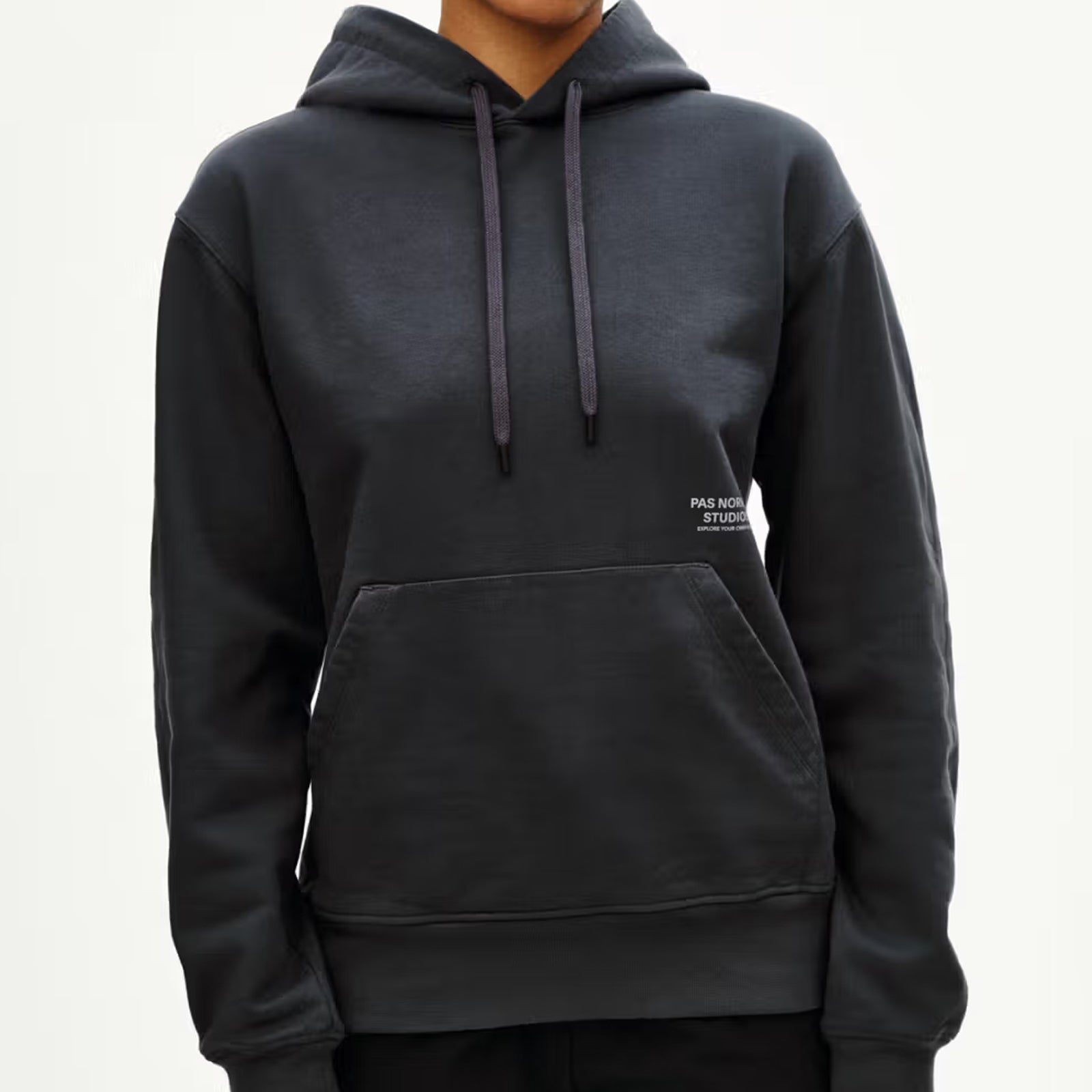 Pas Normal Studios Off-Race Graphic Hoodie - Dark Navy