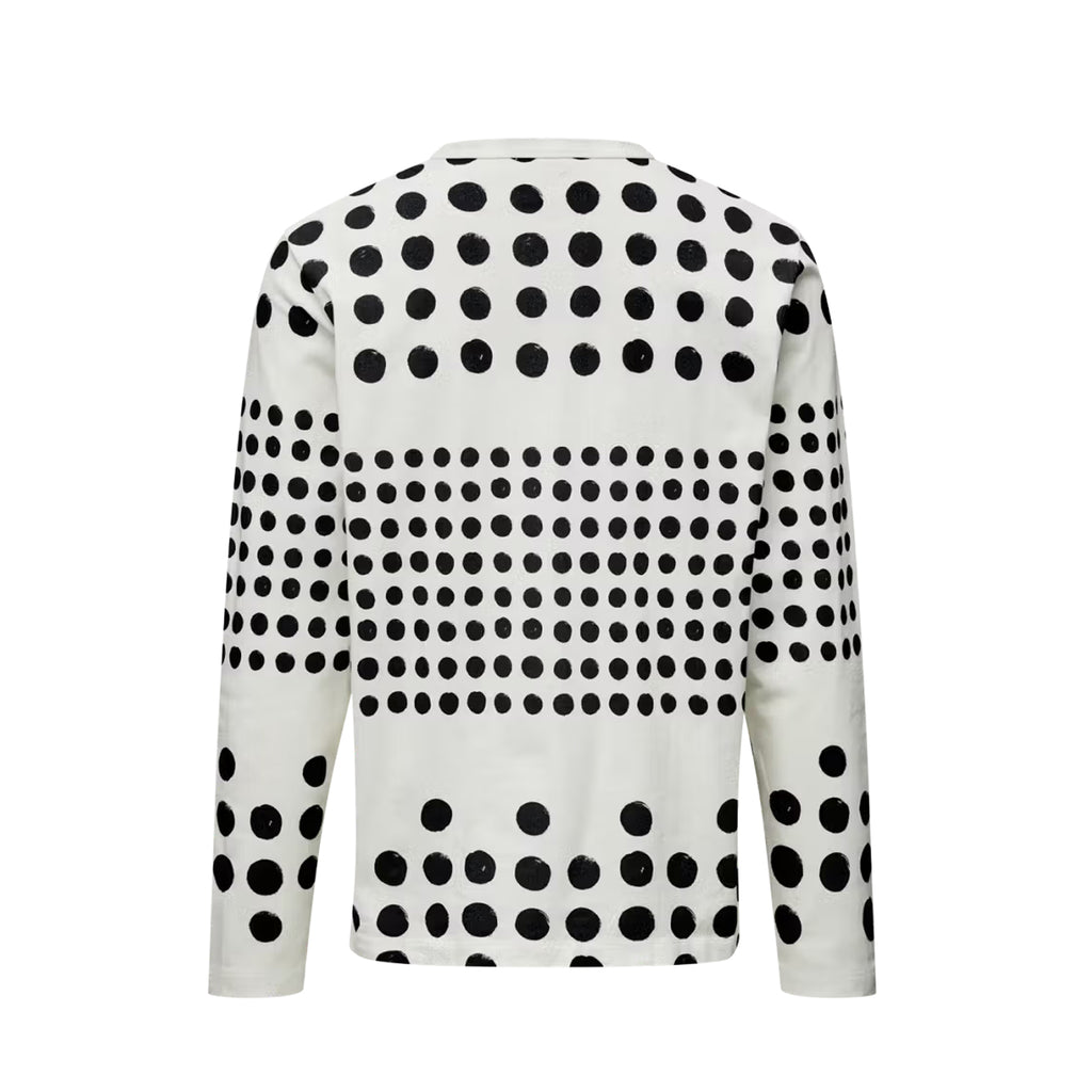 Pas Normal Studios Off-Race Graphic Long Sleeve T-Shirt - Off White