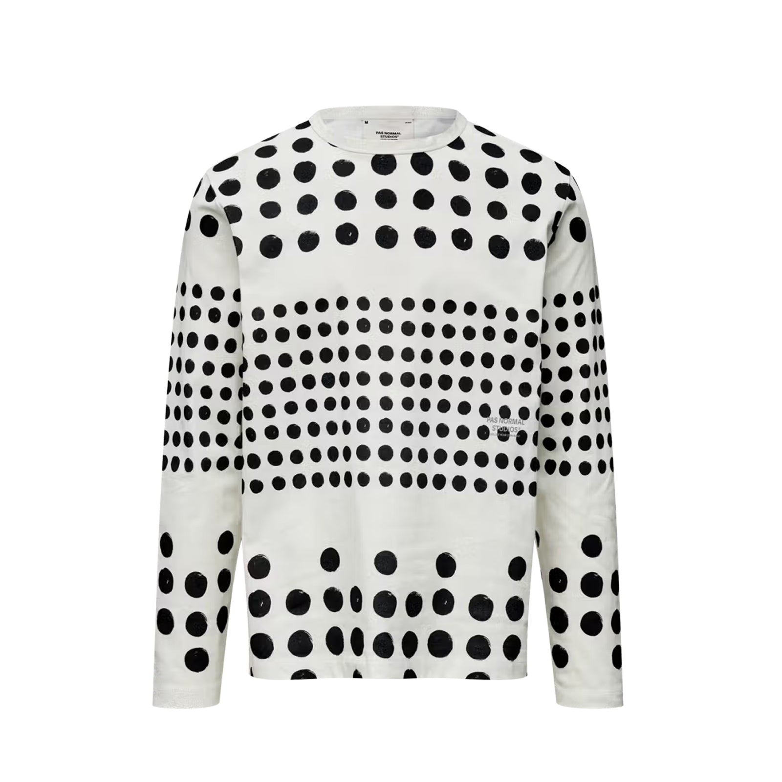 Pas Normal Studios Off-Race Graphic Long Sleeve T-Shirt - Off White