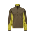 Pas Normal Studios Off-Race Light Fleece Half-Zip - Moss Green