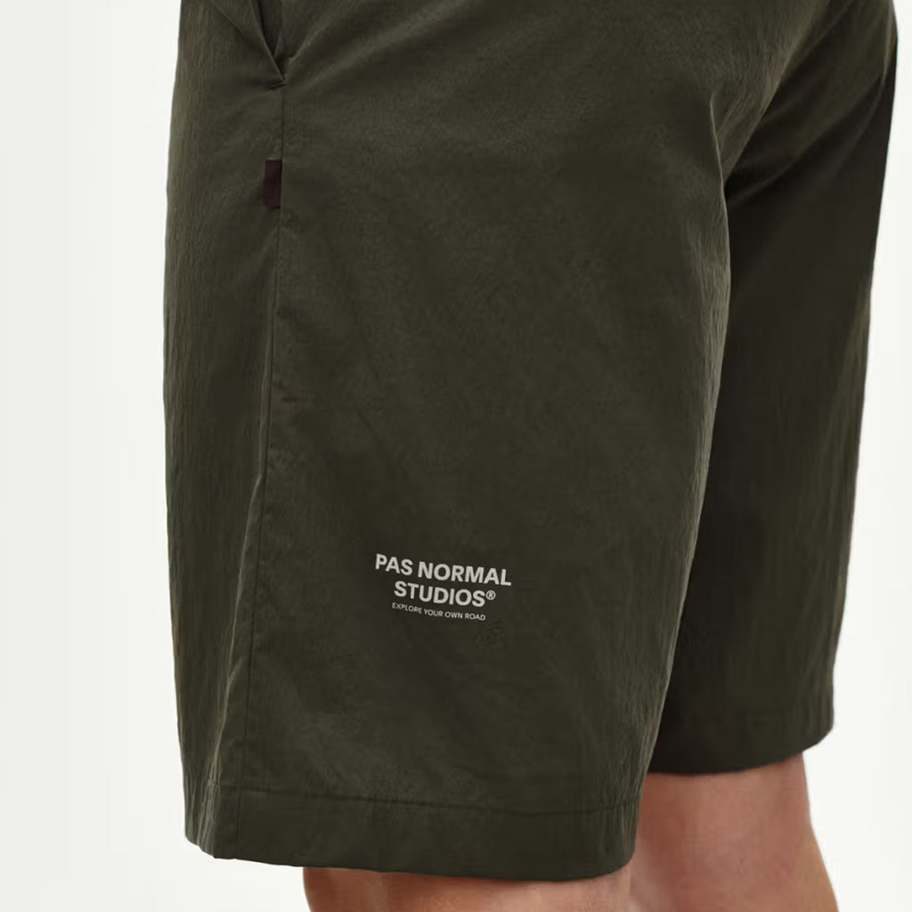 Pas Normal Studios Off-Race Light Tech Shorts - Dark Grey