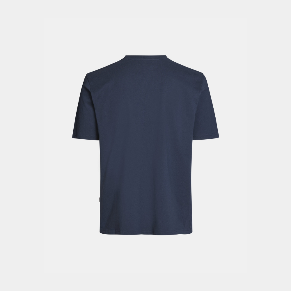 pas-normal-studios-off-race-patch-t-shirt-navy-back