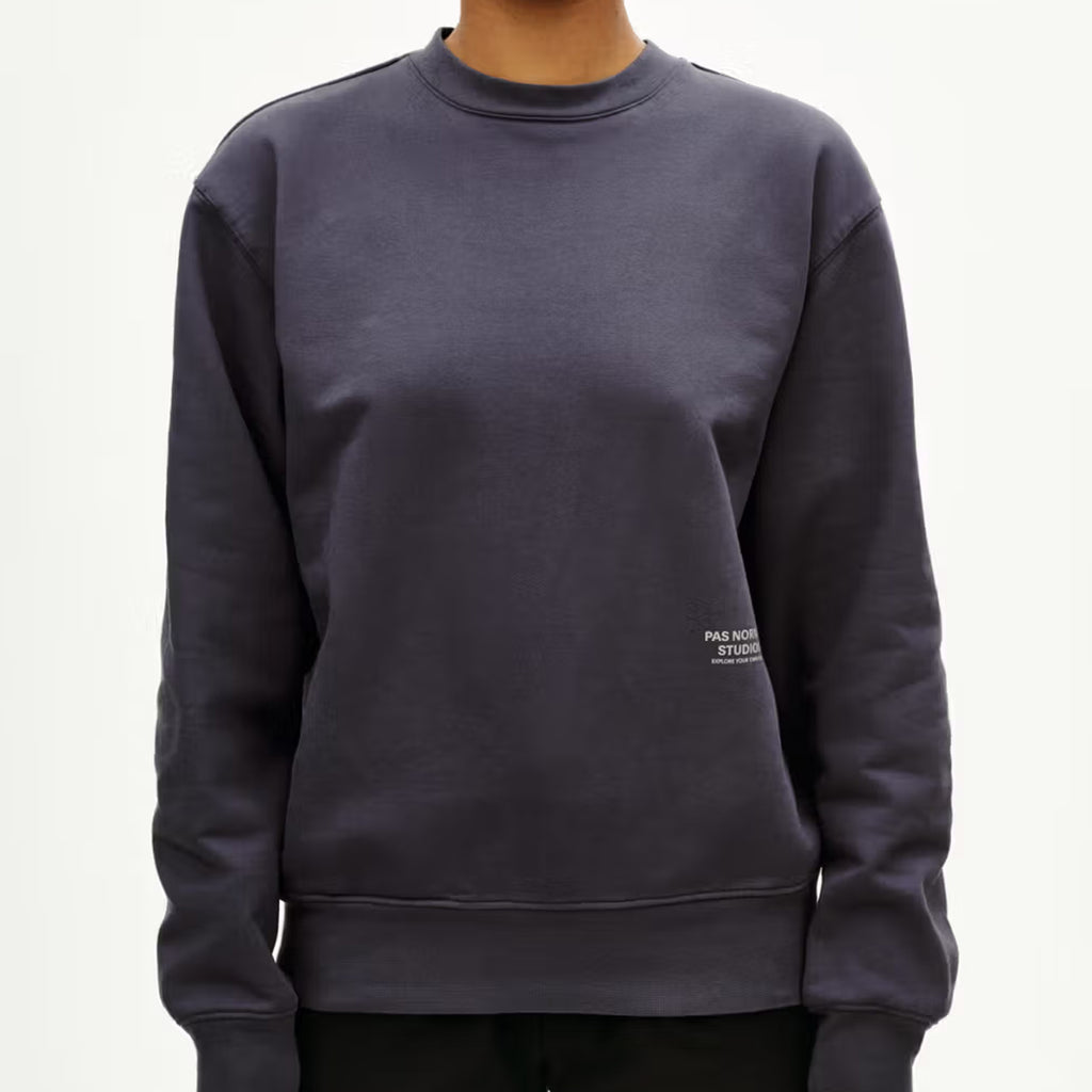 Pas Normal Studios Off-Race Sweatshirt - Iron Grey