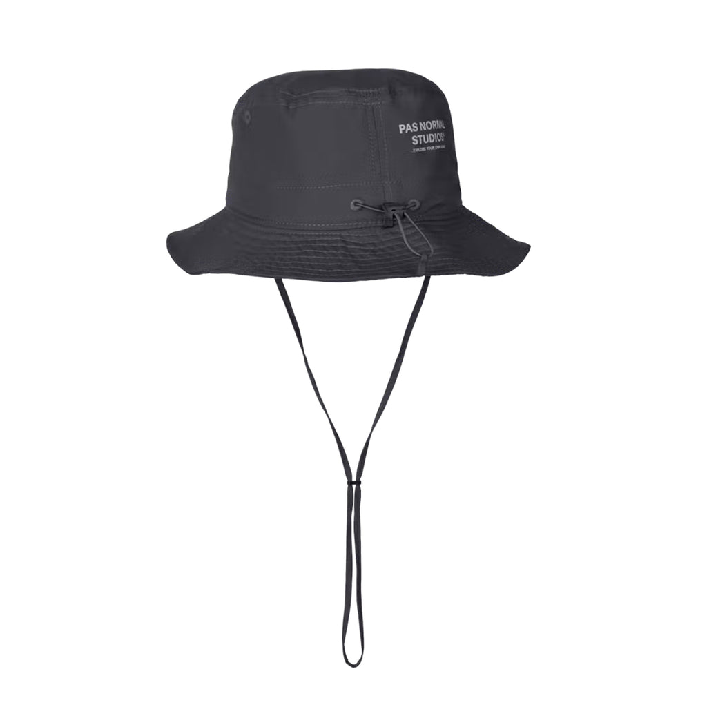Pas Normal Studios Off-Race Tech Bucket Hat - Steel