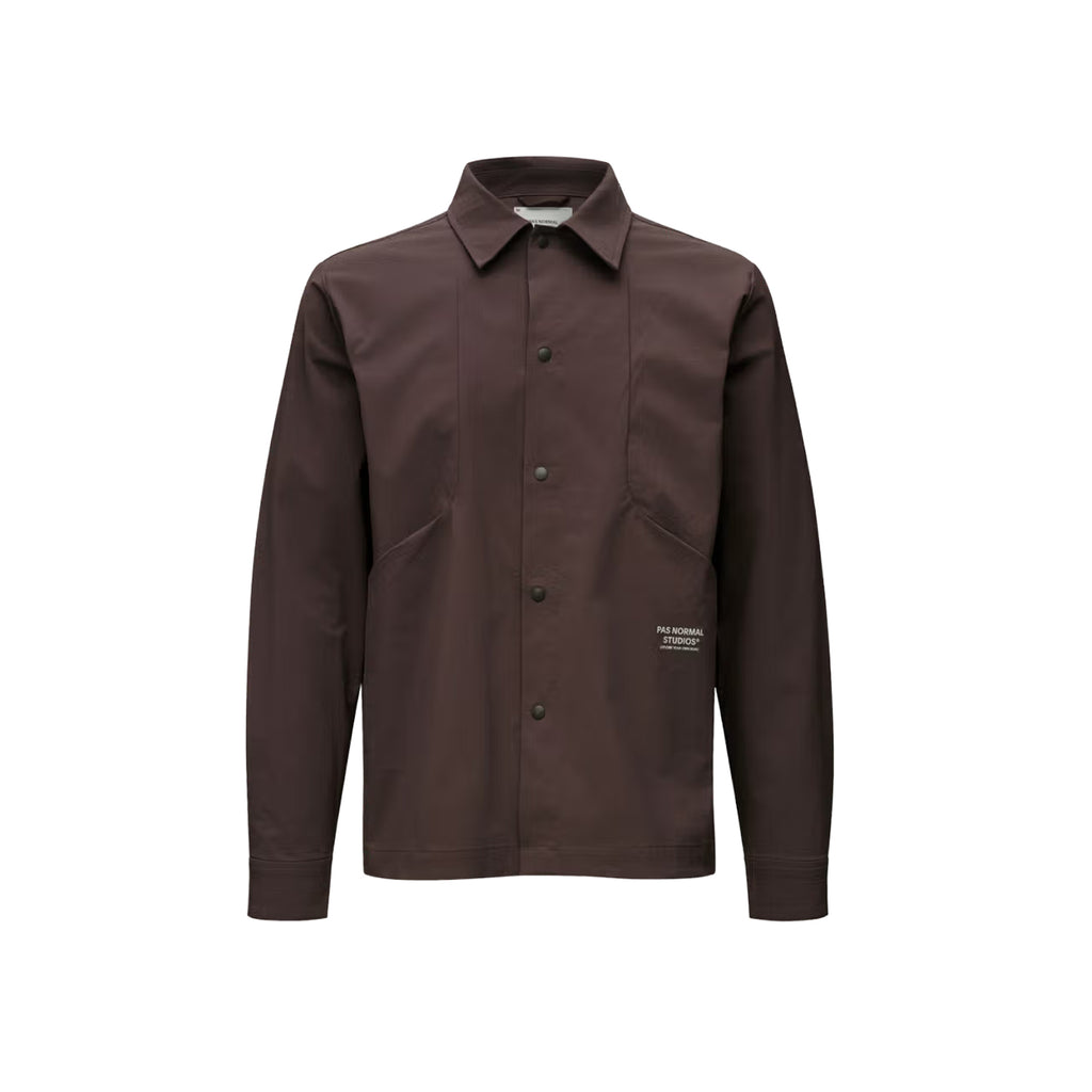 Pas Normal Studios Off-Race Tech Overshirt - Dark Purple