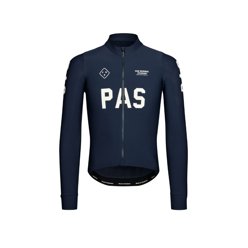 Pas Normal Studios PAS Mechanism Long Sleeve Jersey - Navy