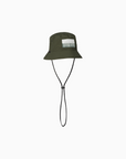 Pas Normal Studios T.K.O. Off-Race Shield Bucket Hat - Olive