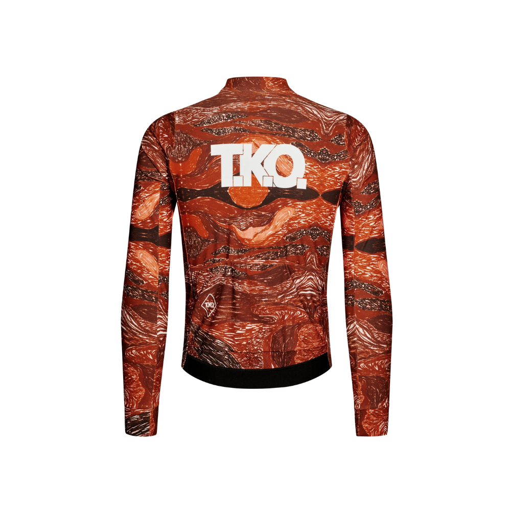 Pas Normal Studios T.K.O Woven Long Sleeve Jersey – Red