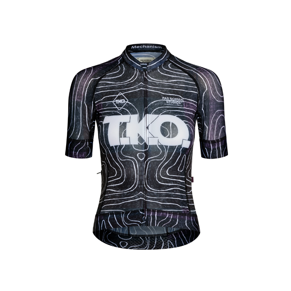 Pas Normal Studios Women’s T.K.O. Mechanism Jersey – Black Multi