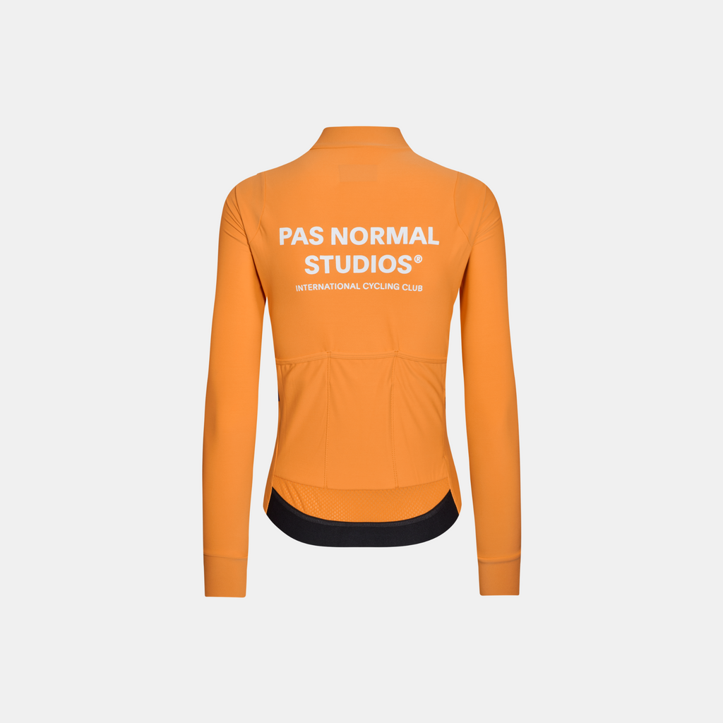Pas Normal Studios 女款 Mechanism 长袖骑行服 - 灰橙色