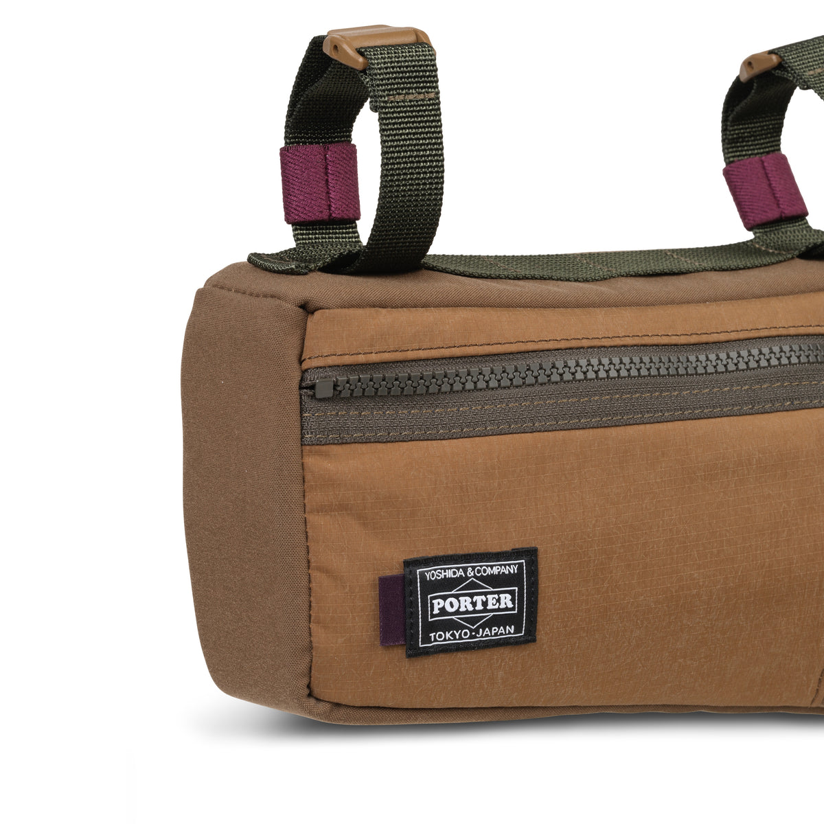 Pas Normal Studios x Porter-Yoshida & Co. Frame Bag - Light Brown