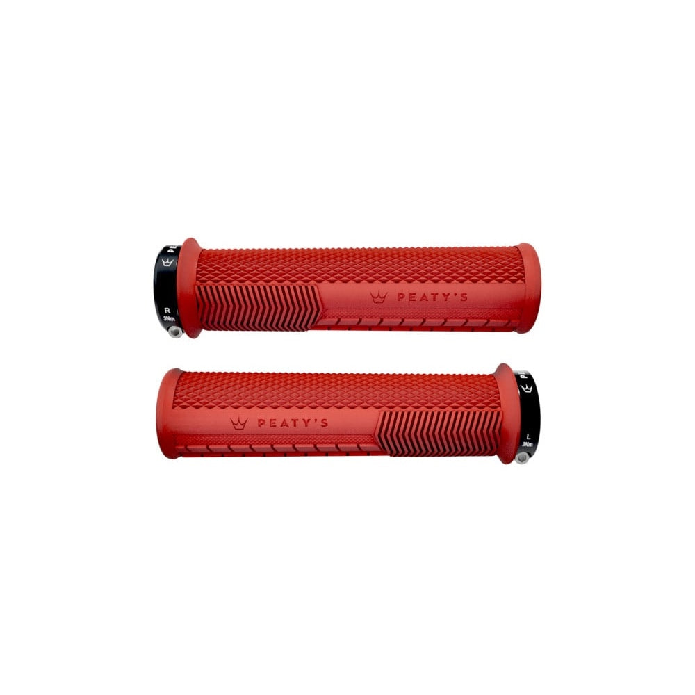 Peaty's Monarch Grip Knurl - Red