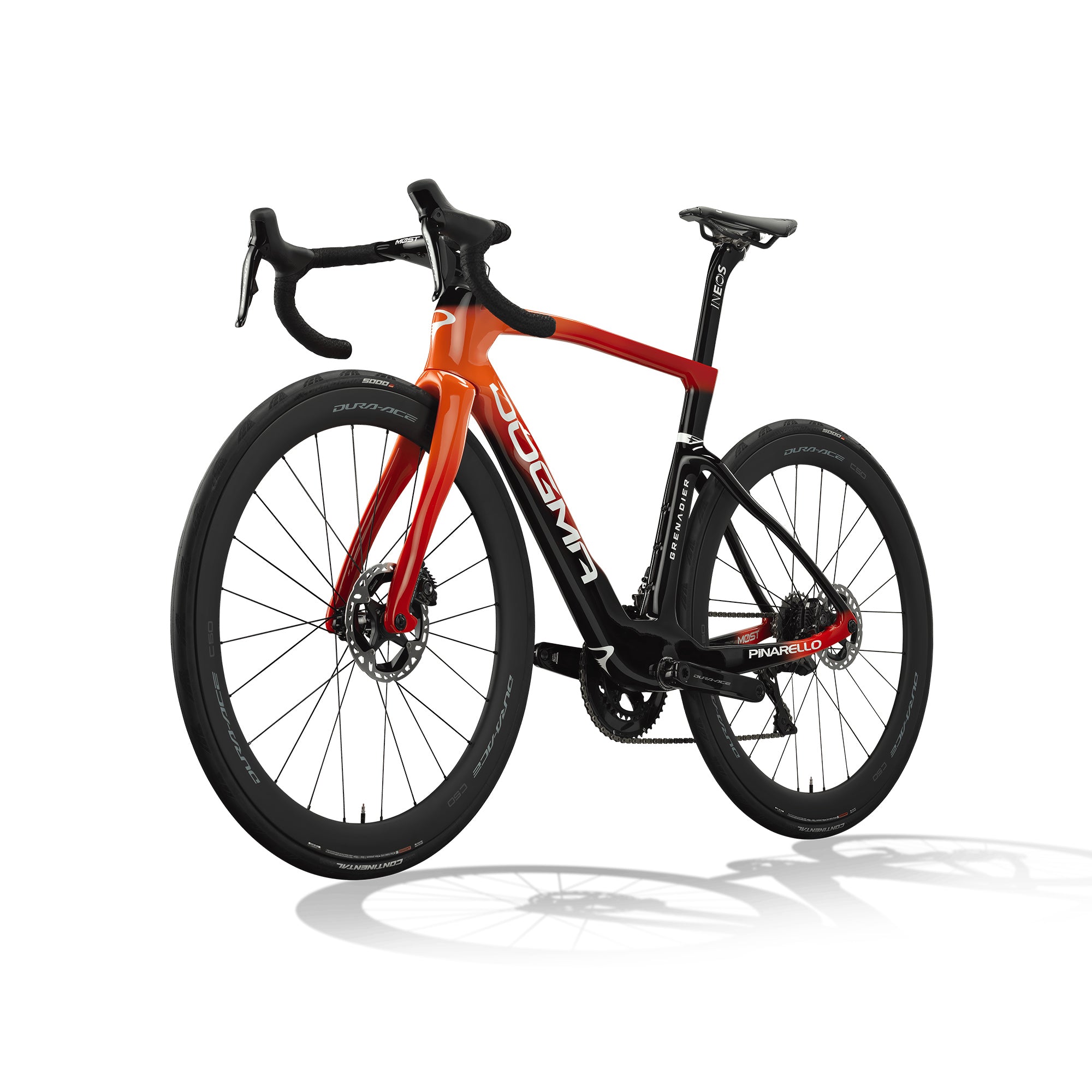 INEOS オレンジ シートポスト　DOGMA F14 INEOS オレンジ シートポスト DOGMA F14 INEOS オレンジ シート