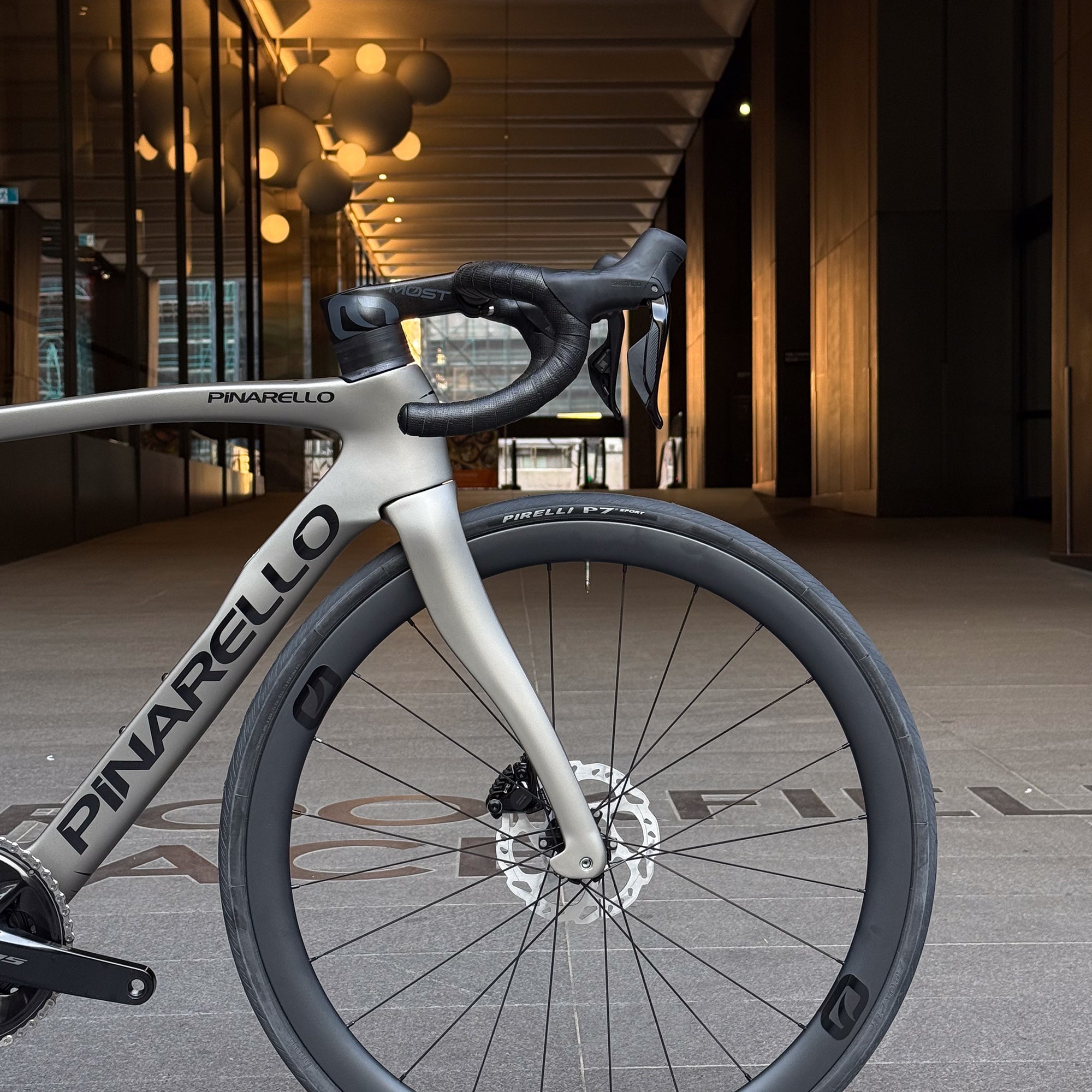 Pinarello F5 Disc 105 Di2 Complete Bike - Impulse Grey (Final Clearance)