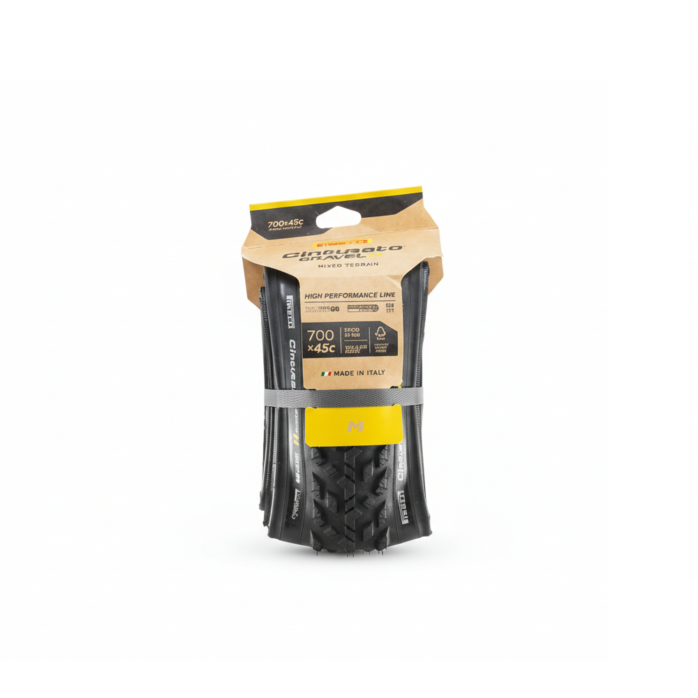 Pirelli Cinturato Gravel Mixed Terrain High Performance TLR Tyre - Black