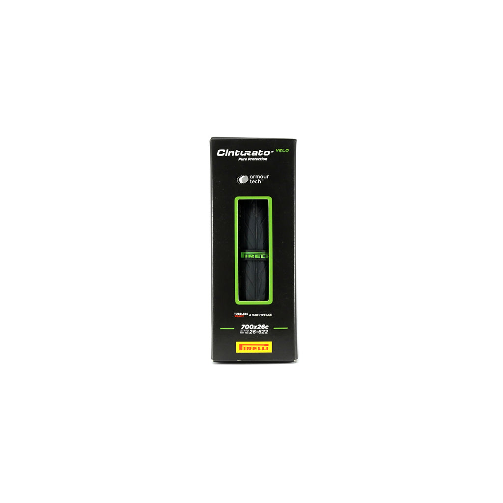 Pirelli Cinturato Velo TLR Tubeless Tyre - Black