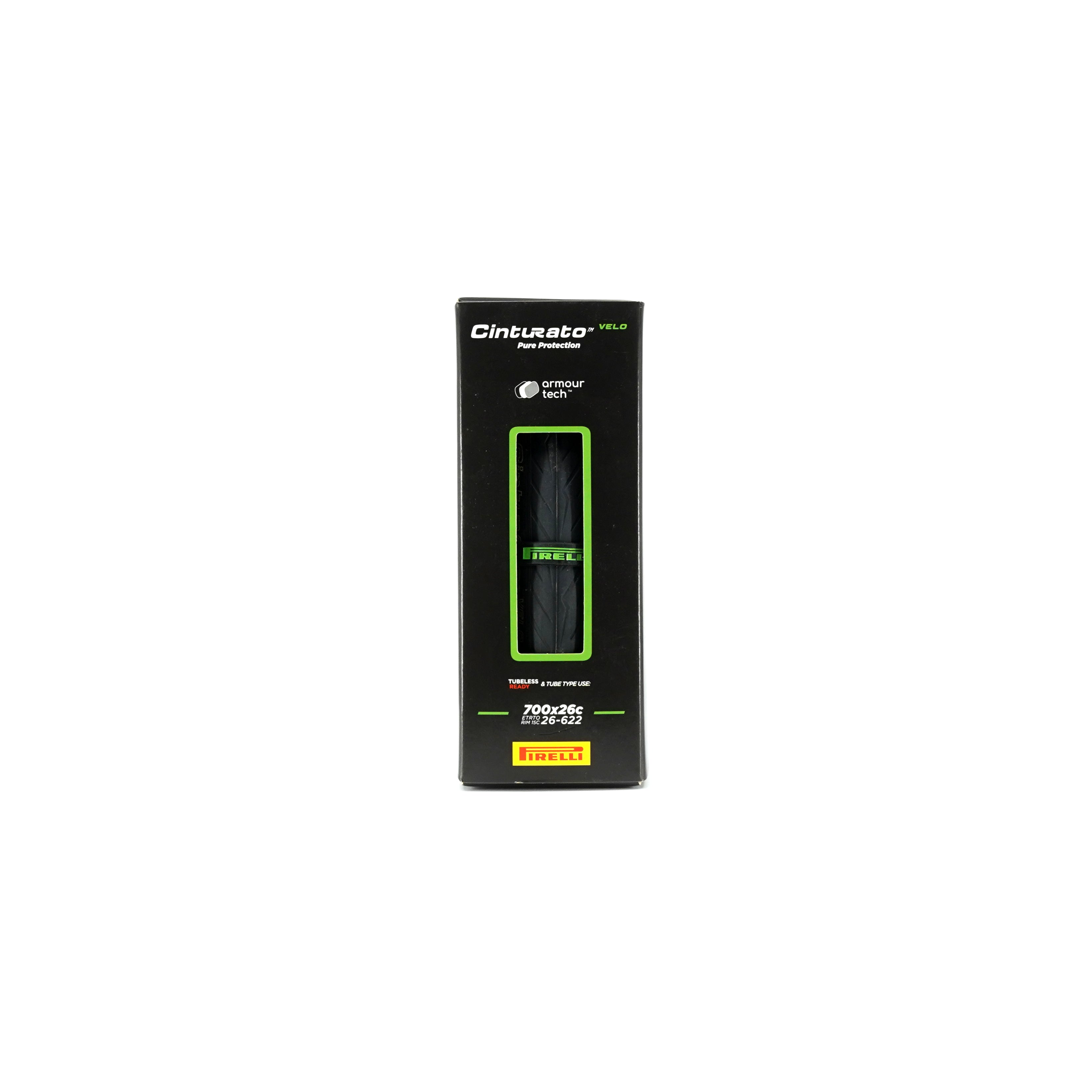 Pirelli Cinturato Velo TLR Tubeless Tyre - Black