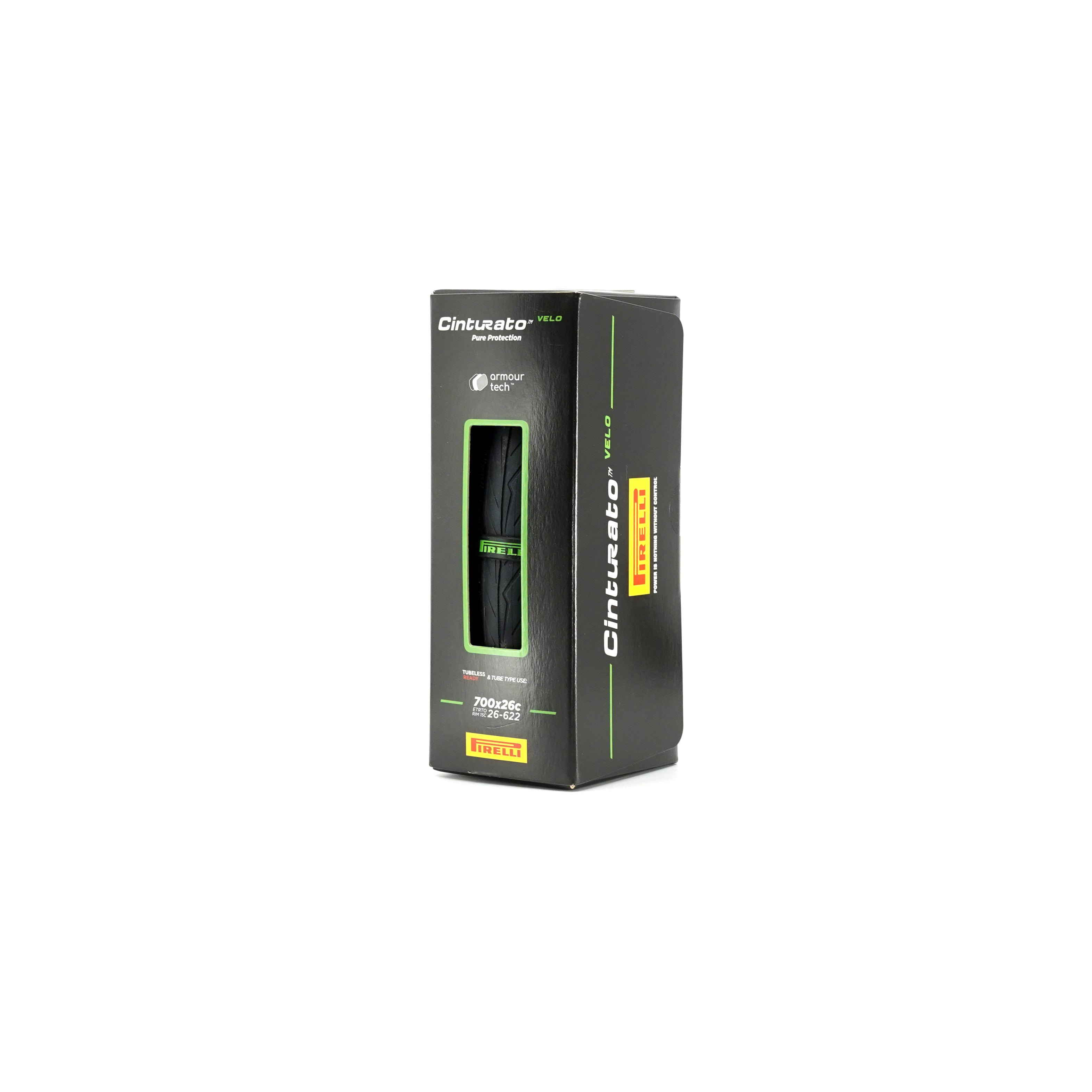 Pirelli Cinturato Velo TLR Tubeless Tyre - Black