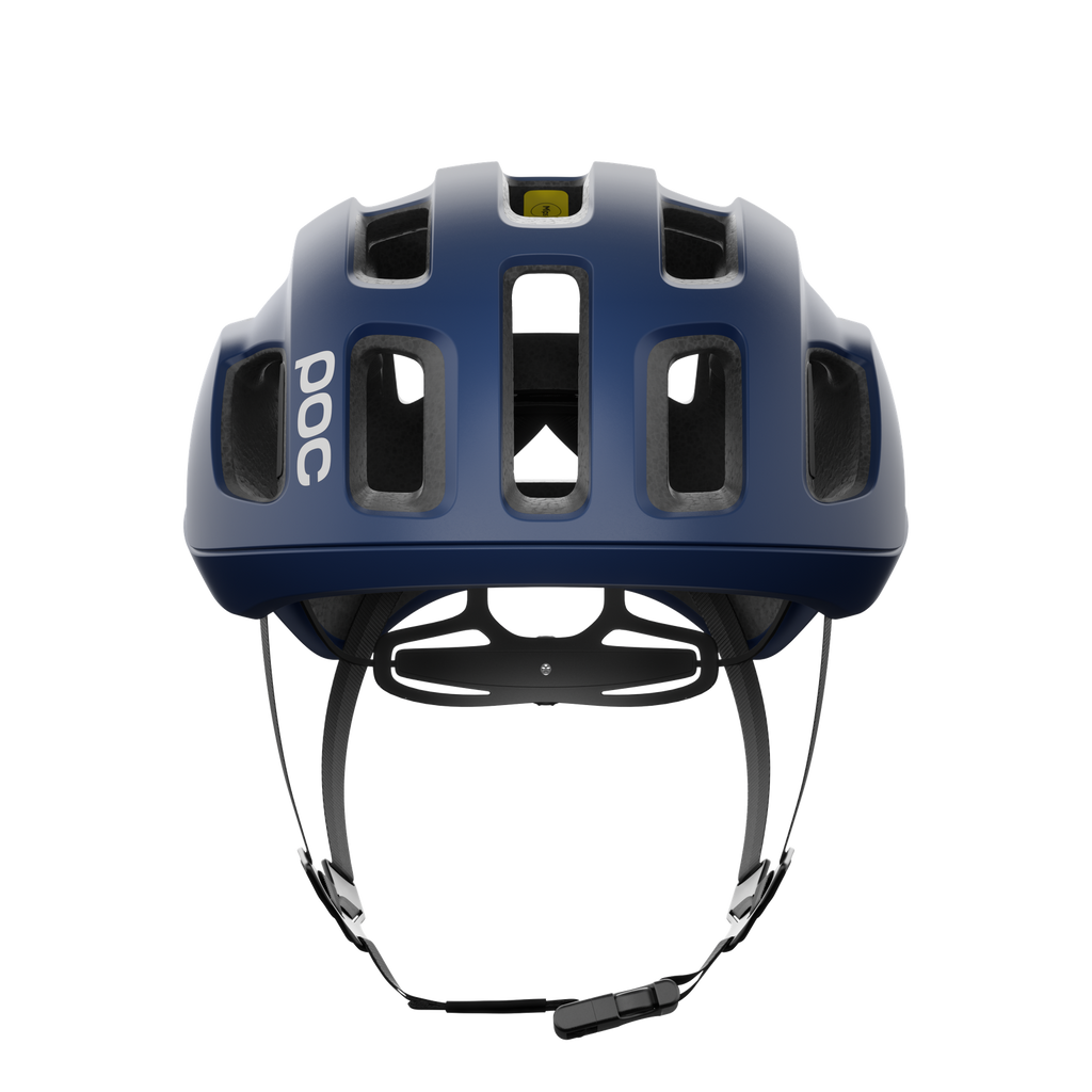 POC Ventral Air MIPS 头盔 - 宽版 - 哑光铅蓝色