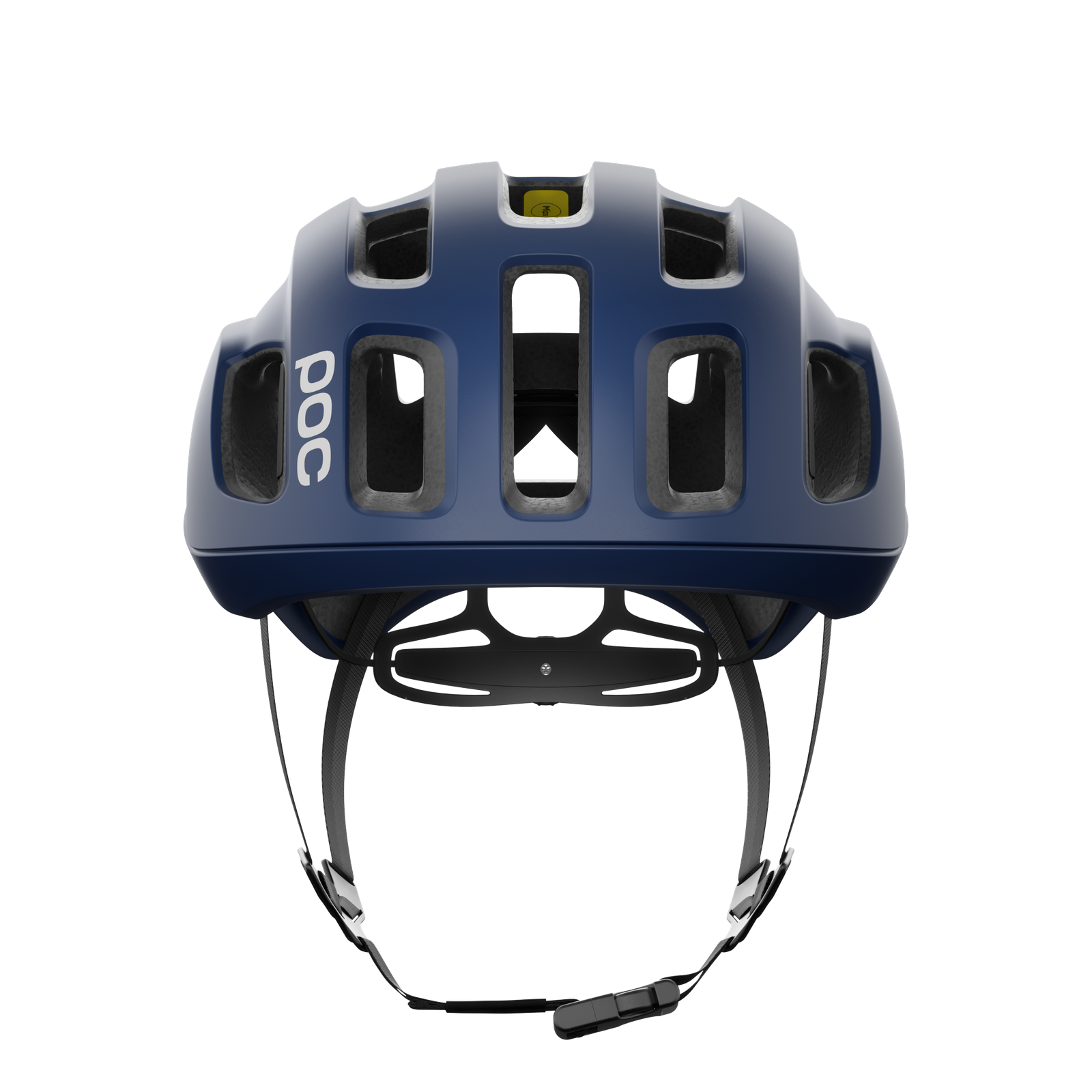 POC Ventral Air MIPS 头盔 - 宽版 - 哑光铅蓝色