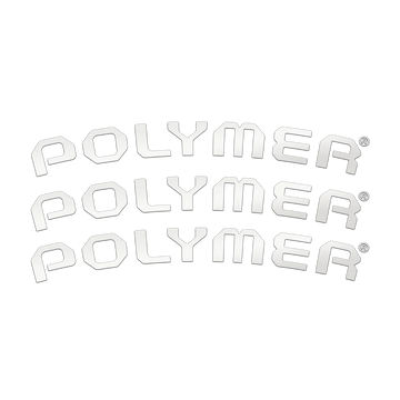 Polymer Workshop Wheel Decal Set - White