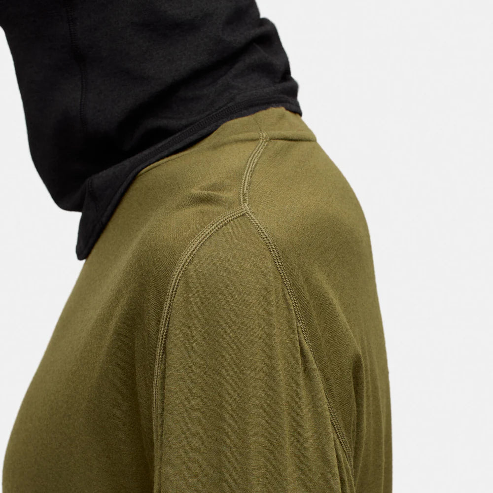 Portal Drift Merino LS Tee - Dark Olive – CCACHE