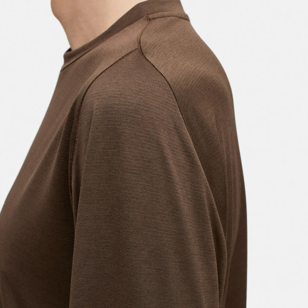 Portal Lateral Peak LS Tee - Slate Black