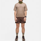 Portal Lateral Peak SS Tee - Desert Taupe